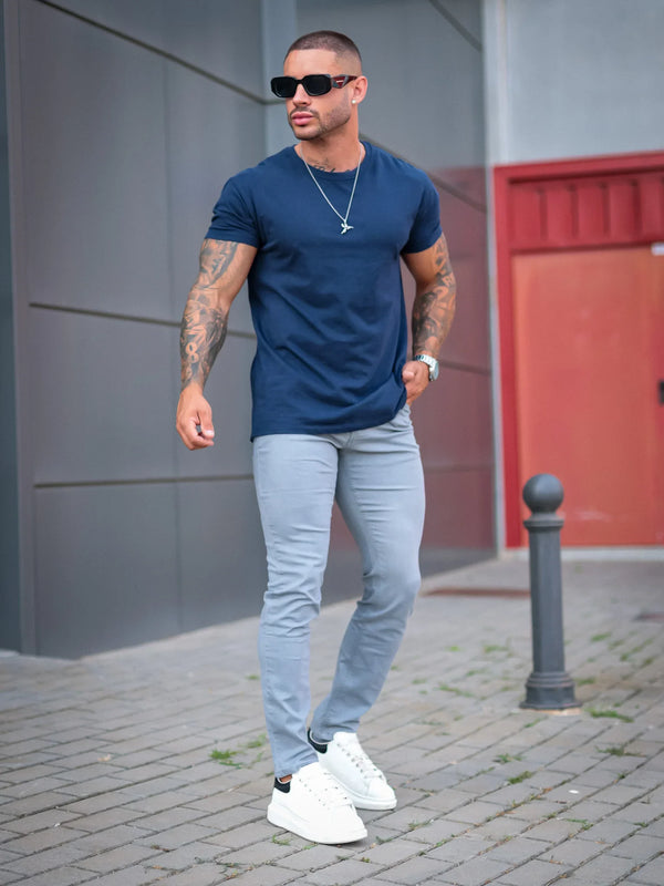 BASIC SLIM-FIT T-SHIRT 2-BUNDLE
