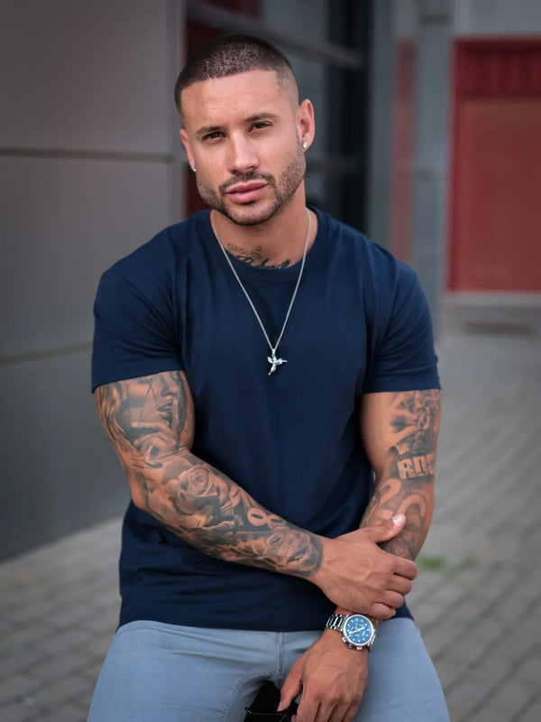 BASIC SLIM-FIT T-SHIRT 6-BUNDLE