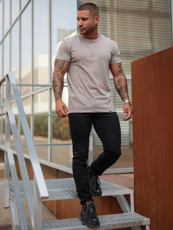 BASIC SLIM-FIT T-SHIRT 3-BUNDLE