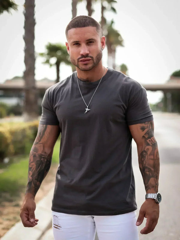 BASIC SLIM-FIT T-SHIRT 6-BUNDLE