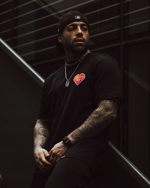 LOVERS CLUB T-SHIRT| BLACK