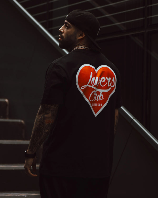 LOVERS CLUB T-SHIRT| BLACK