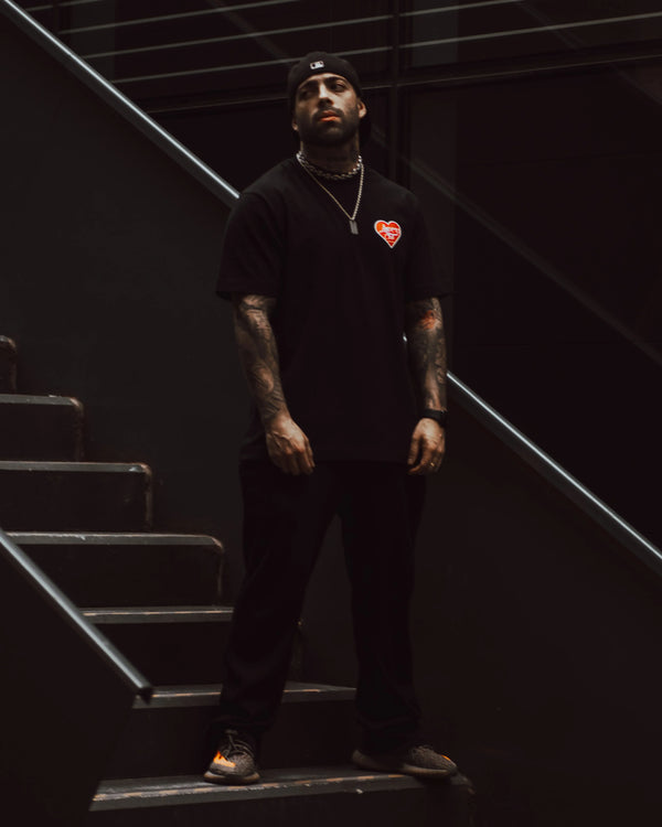 LOVERS CLUB T-SHIRT| BLACK