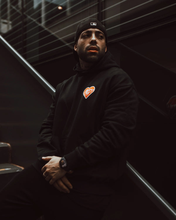LOVERS CLUB HOODIE | SCHWARZ
