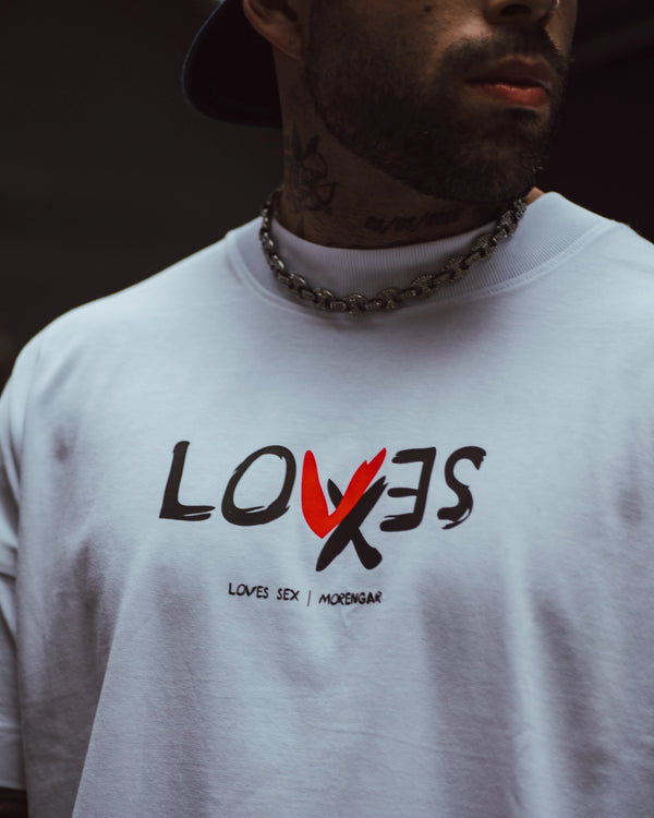 LIEBT SEX T-SHIRT | WEISS