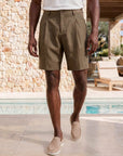 CAPRI SHORTS | TOASTED OLIVE