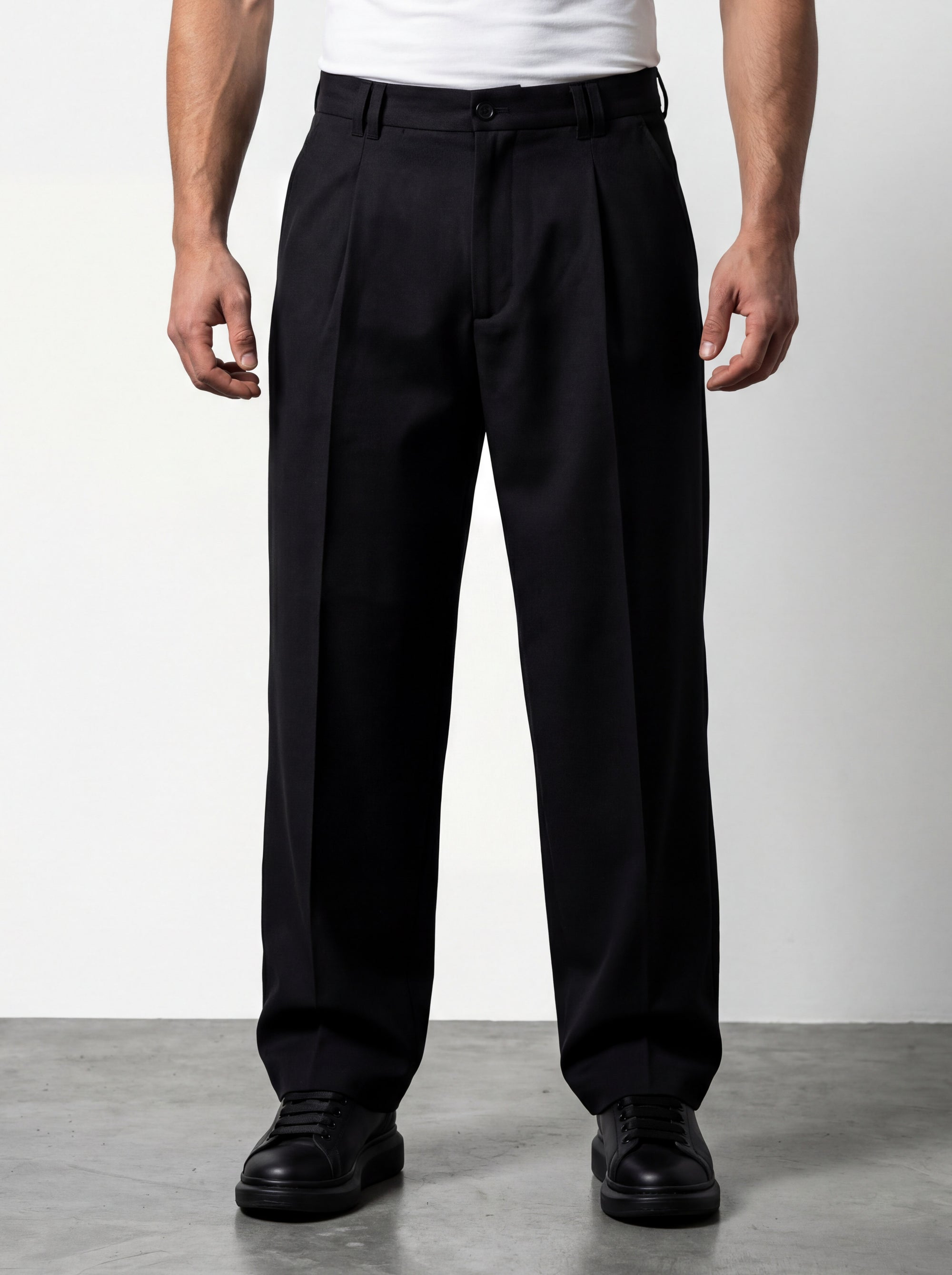 BAGGY TROUSER | BLACK Morengar BAGGY TROUSER | BLACK Morengar
