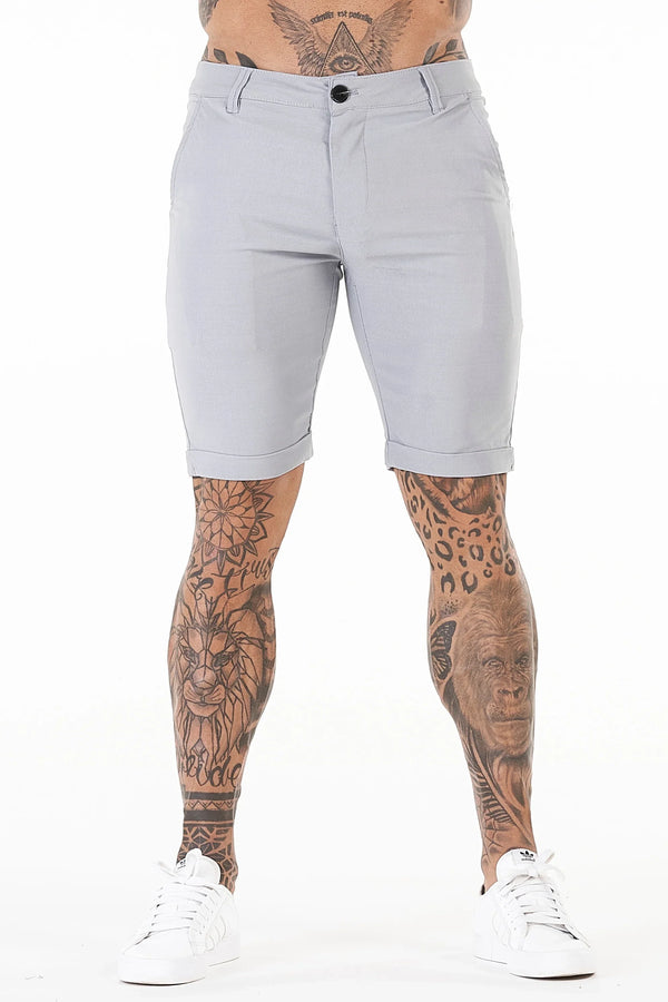 ENZO SHORTS | LIGHT GRAY