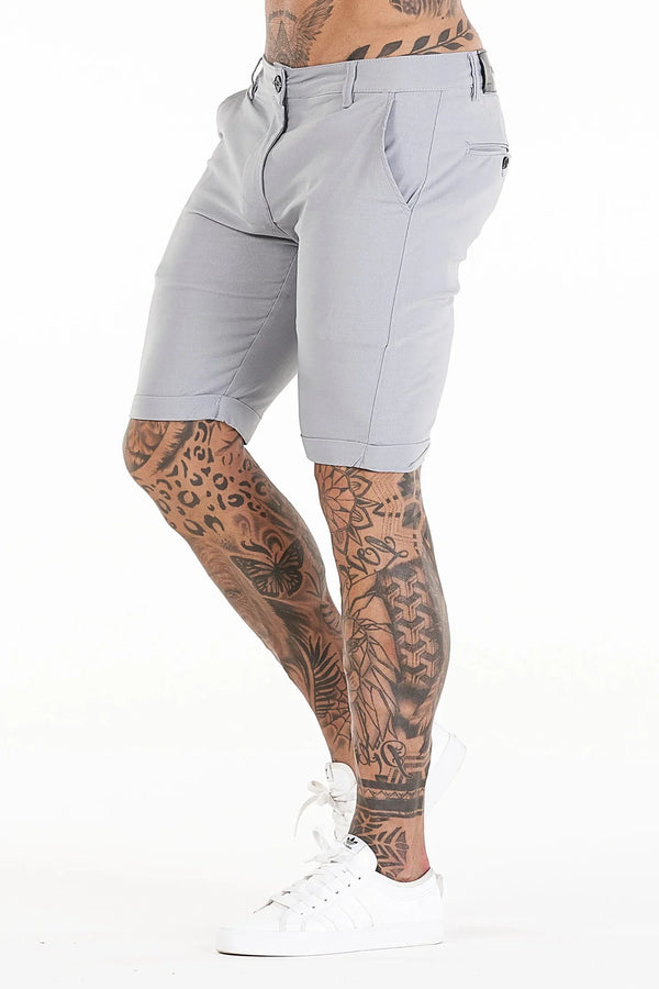 ENZO SHORTS | LIGHT GRAY