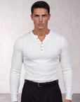 The model wears size L – 180 CM