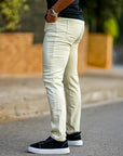 ANTONIO SLIM-FIT TROUSER | BEIGE