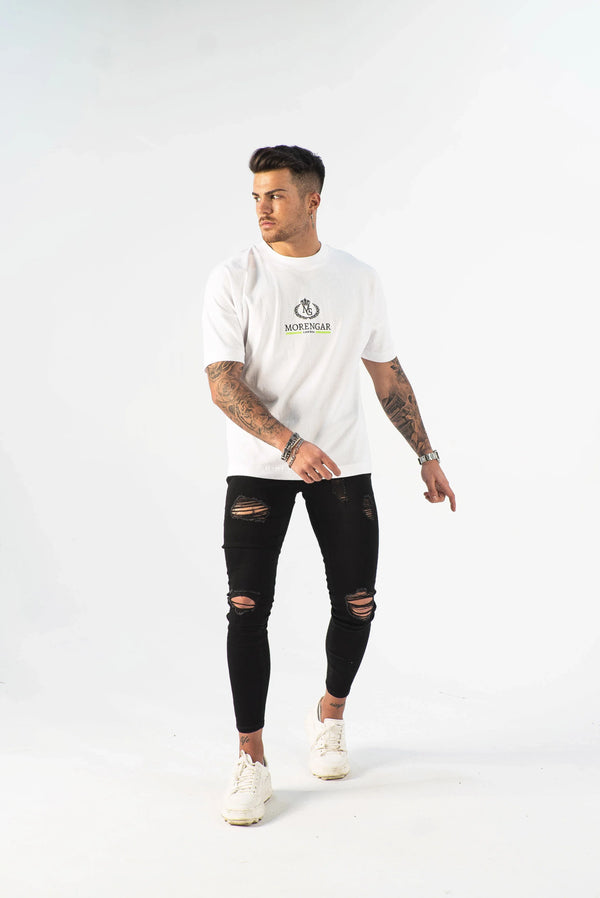 OVERSIZE T-SHIRT LONDON LINE | WEISS