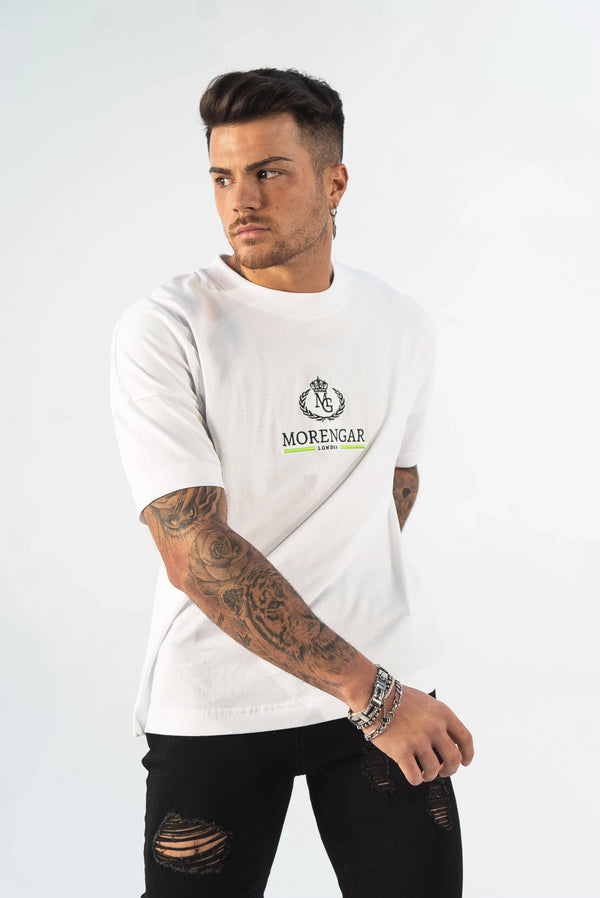 OVERSIZE T-SHIRT LONDON LINE | WEISS