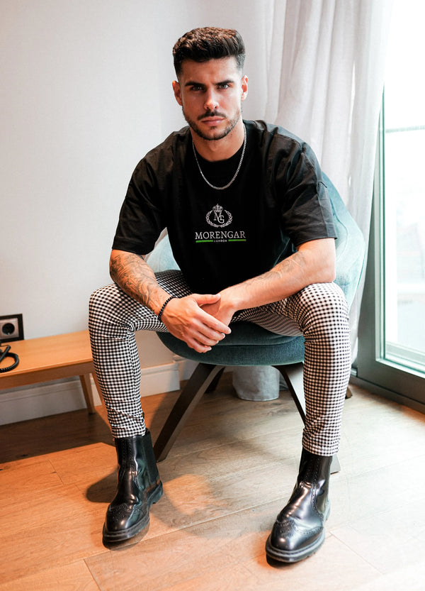 OVERSIZE T-SHIRT LONDON LINE | BLACK