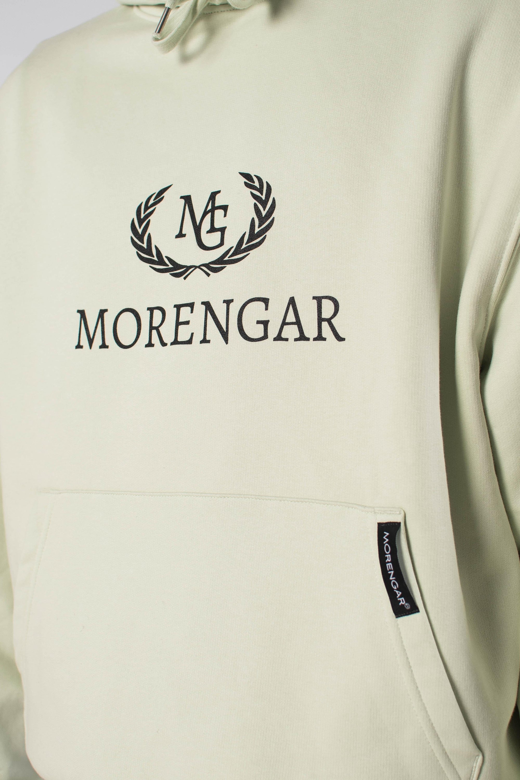 ORIGINAL LOGO HOODIE | LIGHT LIME GREEN 350-GSM