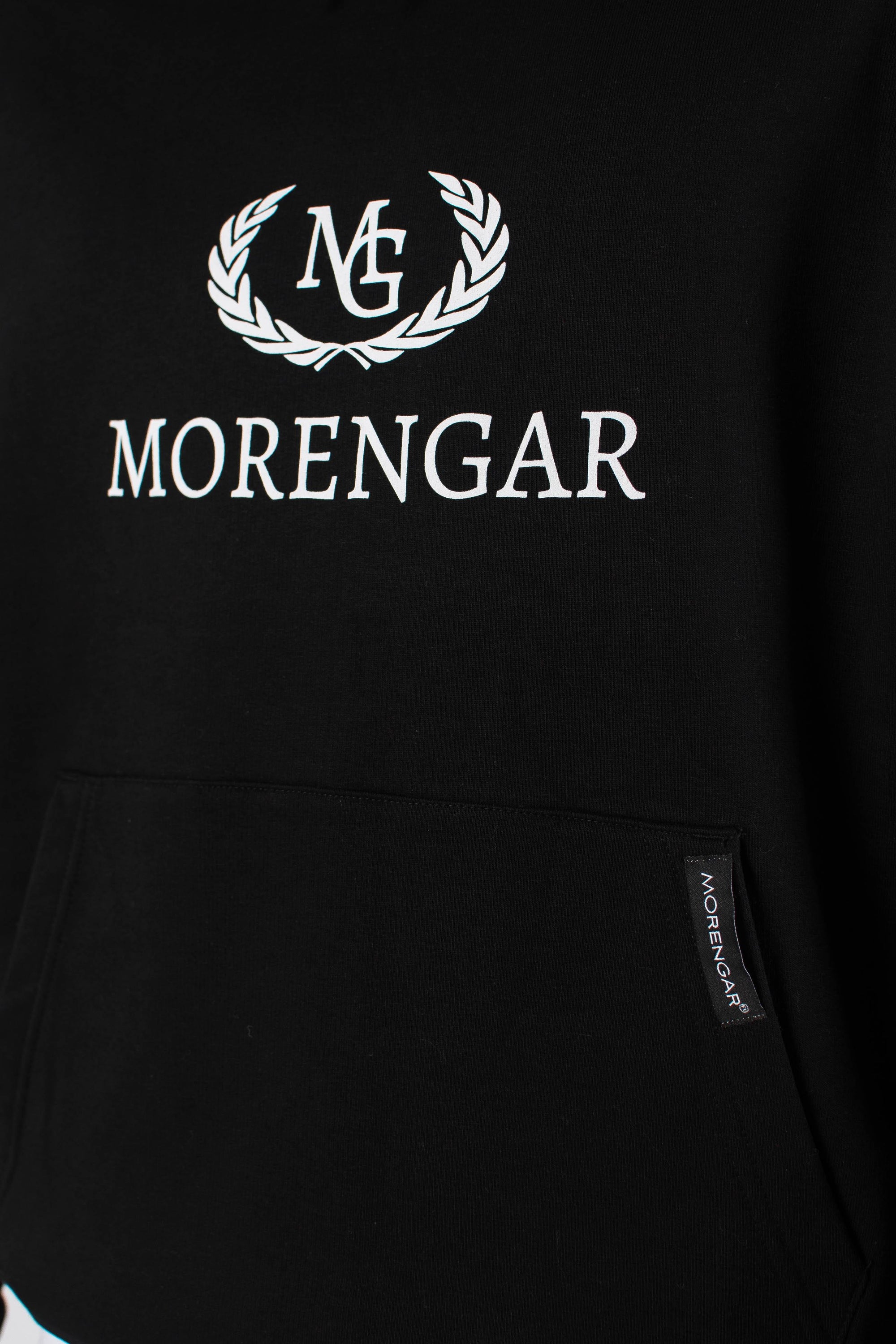 ORIGINAL LOGO HOODIE | BLACK 350-GSM