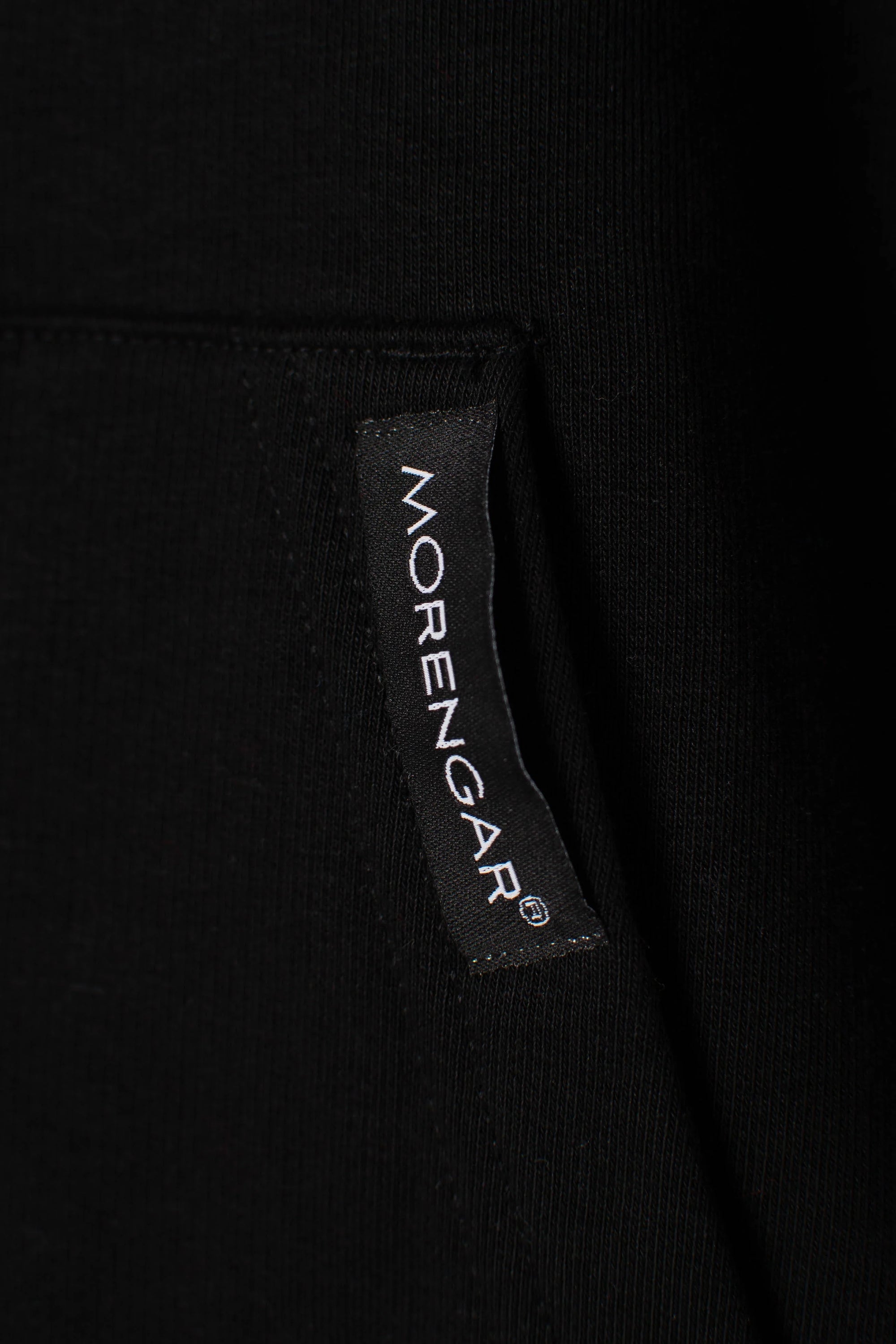 ORIGINAL LOGO HOODIE | BLACK 350-GSM