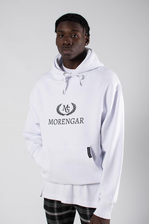 ORIGINAL-LOGO-HOODIE | WEISS 350-GSM
