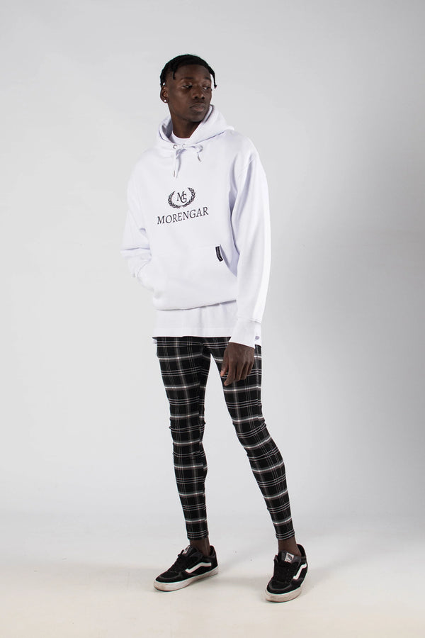 ORIGINAL-LOGO-HOODIE | WEISS 350-GSM