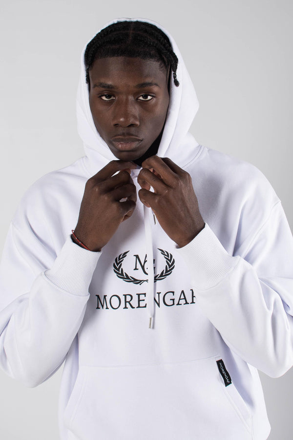 ORIGINAL-LOGO-HOODIE | WEISS 350-GSM