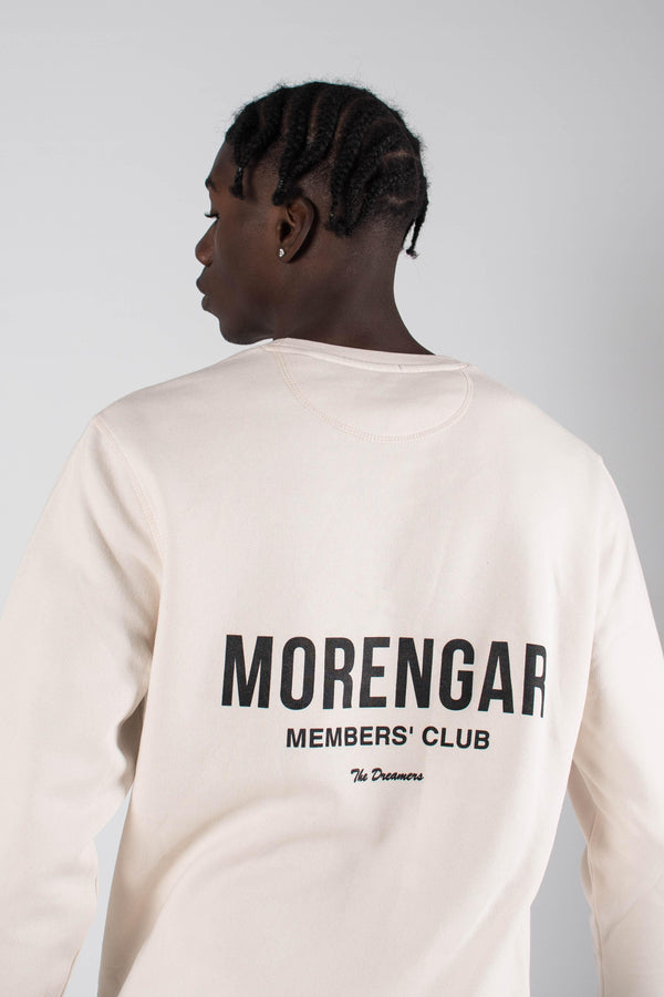 MEMBERS' CLUB SWEATER | VINTAGE WHITE 280-GSM