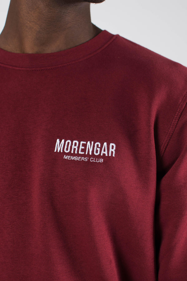 MEMBERS' CLUB SWEATER | BURGUNDY 280-GSM