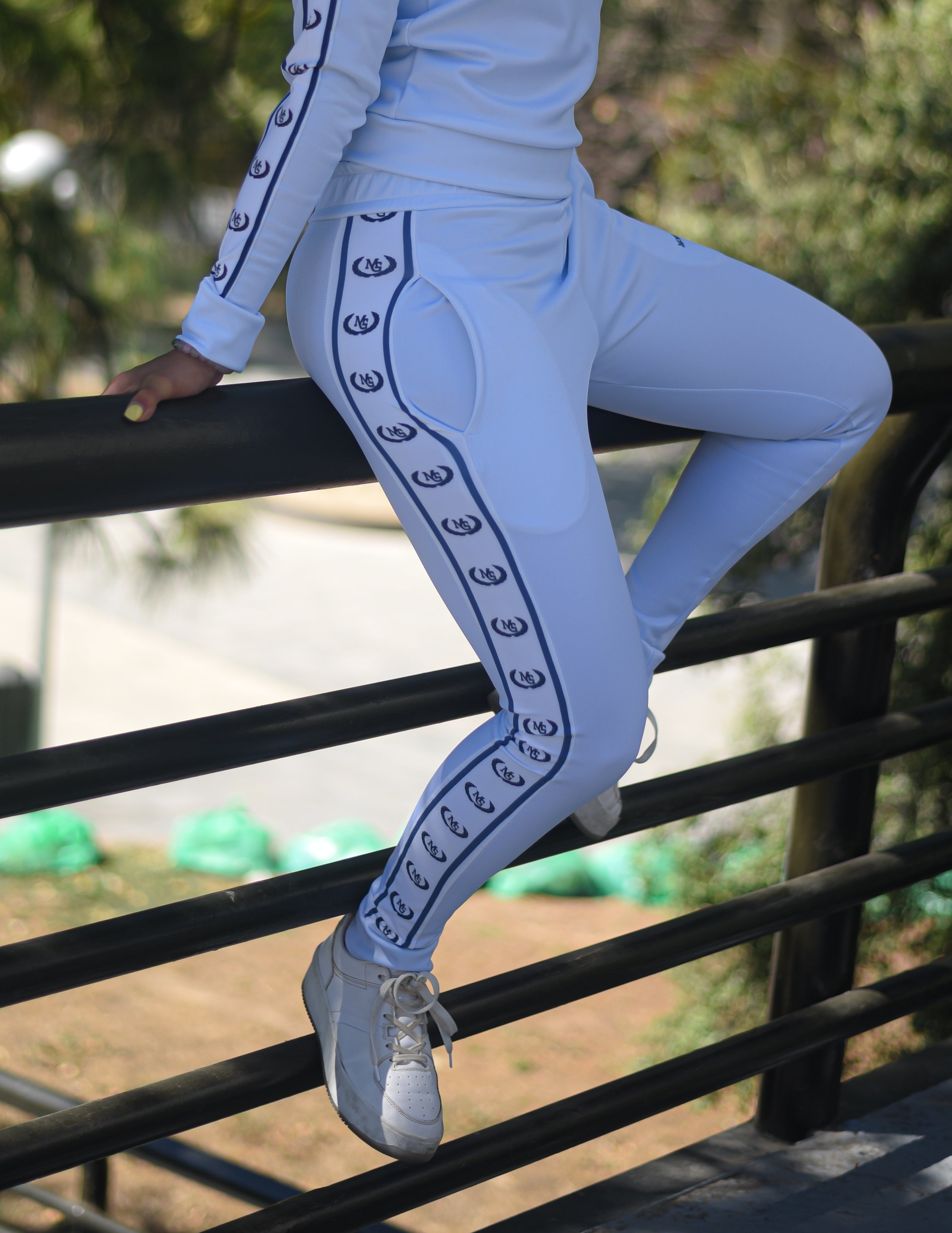 Pantalones de chándal MG - Azul pálido - Mujer