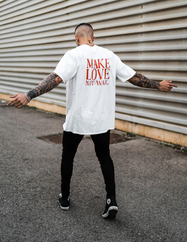 T-SHIRT MAKE LOVE | WEISS