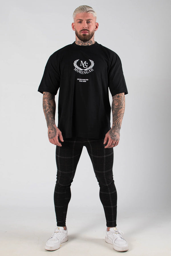 EXCLUSIVE BRAND T-SHIRT | SCHWARZ