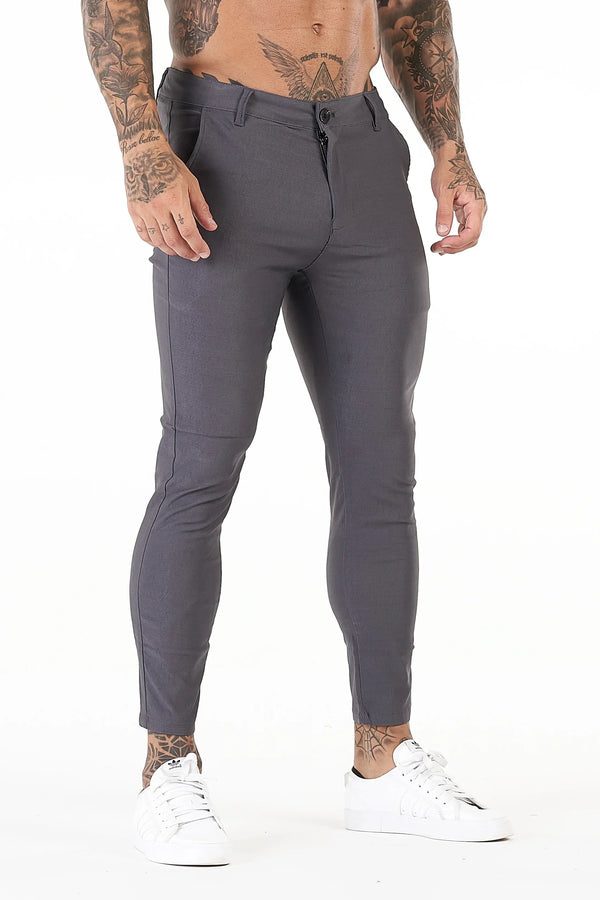 ENZO TROUSERS PACK-3 | Kakhi, Grey, Black