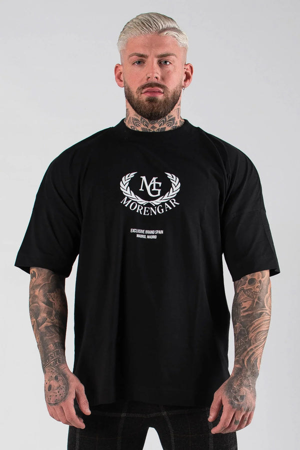 EXCLUSIVE BRAND T-SHIRT | SCHWARZ