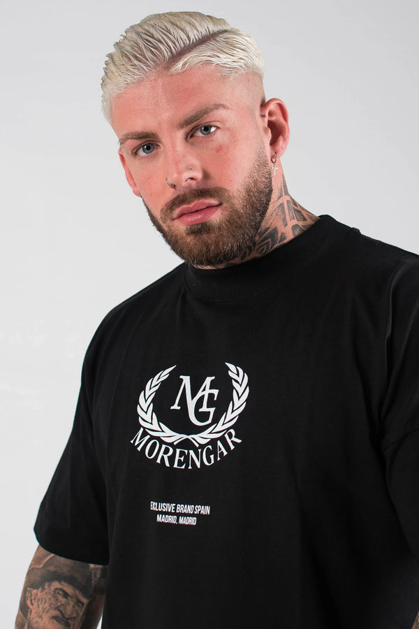 EXCLUSIVE BRAND T-SHIRT | SCHWARZ
