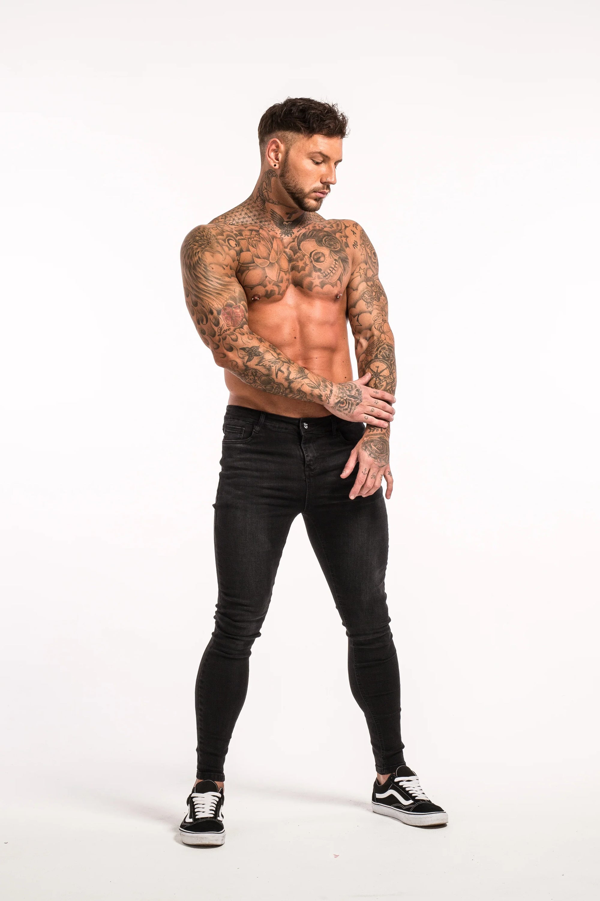 BASIC JEANS | DARK GREY