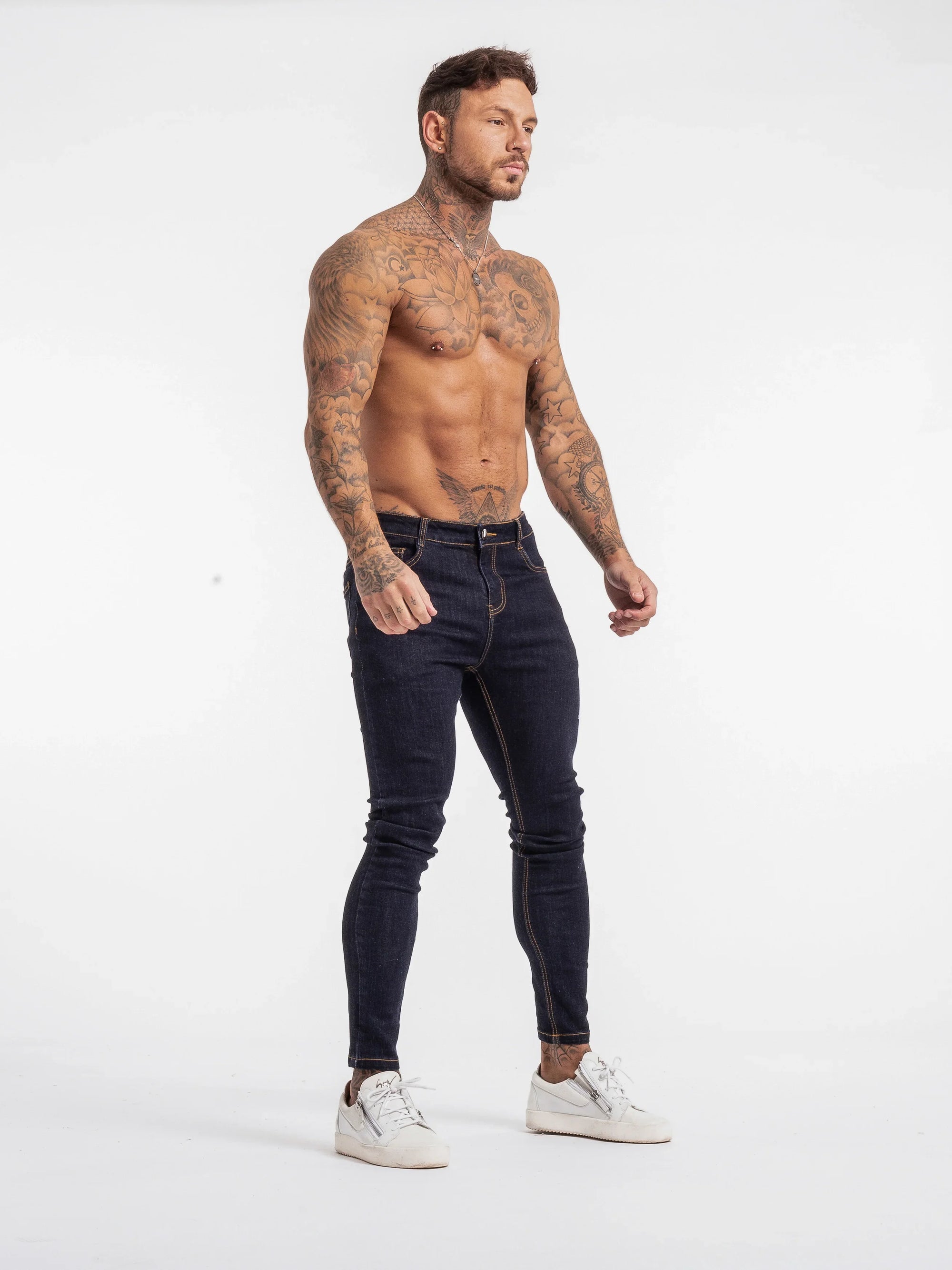 BASIC JEANS |  NAVY BLUE