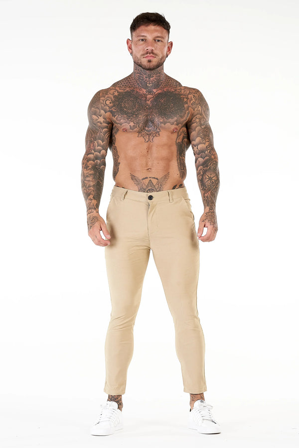 ENZO TROUSER | KHAKI